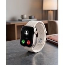 Akıllı Saat Uuczhk9pro3-1 Sağlık Takibi Bluetooth Bağlantılı Beyaz