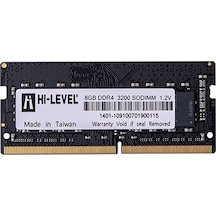 Hi-Level HLV-SOPC25600D4/8G 8 GB DDR4 3200 MHz Notebook Ram