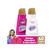 Vanish Kosla Oxi Action Gold Sıvı Leke Çıkarıcı Renkliler İçin 1 L + Beyazlar İçin 1 L