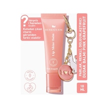 Herbaderm Parlatıcı, Dolgunlaştırıcı, Onarıcı Renkli Dudak Balmı, Greyfurt Aromalı 10 Ml Pembe Herba701519