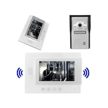 Powermaster 37m 1 Daire 7 Görüntülü Diafon Kapı Zili Interkom Akıllı Ev Güvenliği Sistemi