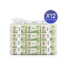 Biolly Baby Gold Bebek Islak Mendili 100 Yaprak 12'li Paket 12'li Set