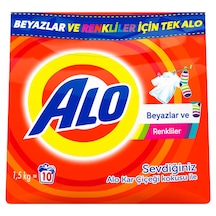 Alo Toz Çamaşır Deterjanı Beyazlar ve Renkliler için 1.5 KG