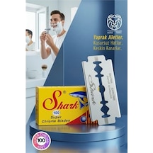 Shark Super Chrome 100 Lüpremium Paket - Profesyonel Jilet