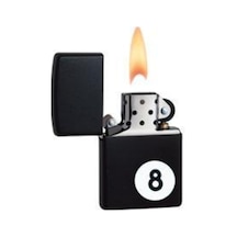 Zippo Black Eight