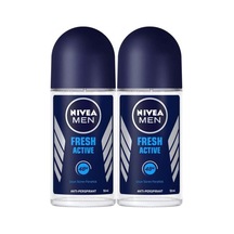 Nivea Men Fresh Active Erkek Roll-On Deodorant 2 x 50 ML