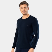 Cacharel Erkek Uzun Kollu T-shirt 1333/lacivert Lacivert
