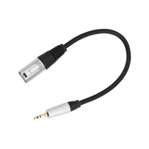 Neevoyu 3.5mm'den Xlr'ye Mikrofon Ses Kablosu - Canlı Yayın Kamerası Ve Mikrofon Bağlantı Kablosu