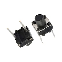 Powermaster Tact Switch Şaseli 6x6x3.5 Mm 2 Bacak Ic-200a C9 Buton