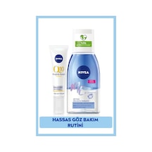 Nivea Çift Fazlı Göz Makyaj Temizleyici 125 ML + Q10 Göz Bakım Kremi 15 ML