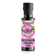 Tazemiz Soğuk Sıkım Devedikeni Tohumu Yağı 100 ML