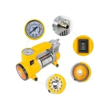 150 Psi 35 Lpm Oto Hava Kompresörü 12v Taşınabilir Araç Lastik Şişirme Pompası