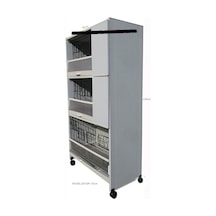İstanbul Kafes Model 3Ys Pvc Kuş Dolabı