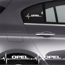 Opel Cascada İçin Uyumlu Aksesuar Oto Ritim Sticker 2 Adet 20 9 Cm5612
