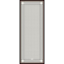 La Boutique Kefiye Şal F117 70x190 Herbal/bitkisel Beyaz
