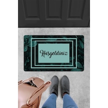 Evaşk Kapı Önü Paspası Vinil Kaymaz Tabanlı 45 X 70 Evaşkdm10121