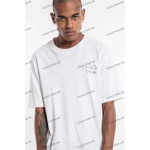 Startmore Cactus Oversize T-shirt Beyaz