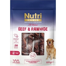 Nutri Canin Rawhide Sığır Eti Sargılı Kemik Köpek Ödülü 120 Gr