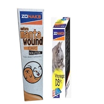Zonaks Kedileriniz İçin Vitamin D3 100 Ml + Manta Wound Care Solutıon