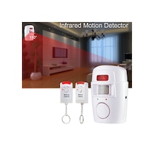 Sones Kablosuz Uzaktan Kumanda Kablosuz Ev Güvenlik Pır Uyarısı Kızılötesi Sensör Alarm Sistemi Hırsızlık Önleme Hareket Dedektörü Alarmı 105db Siren