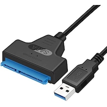 Usb 3.0 - Sata Dönüştürücü Kablo, 2.5 İnç Hdd/ssd Taşınabilir Hard Disk Okuyucu Adaptör