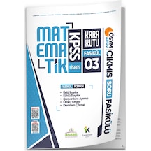 2026 Kpss Matematik Kara Kutu 3.fasikül Ösym Çıkmış Soru Üslü-köklü Sayılar-denklem Çözme Modülerset