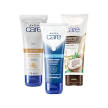 Avon Care Gliserin Ve Badem Sütü, Hindistan Cevizi Yağı Ve Vanilya İçeren El Kremi Paketi