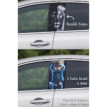 Aracınıza Şıklık Katan Kapı Direk Folyo Sticker Etiket