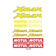 Xmax Momo Desıgn Çoklu Sticker Seti 03