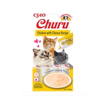 Ciao Churu Cream Tavuklu ve Peynirli Kedi Ödül Kreması 4 x 14 G