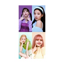 Kpop-blackpink Büyük 13 No Kartpostal 10cm 15cm Desenli 4'lü Kartpostal Seti