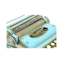 Dekoratif Metal Daktilo Biblo Hediyelik