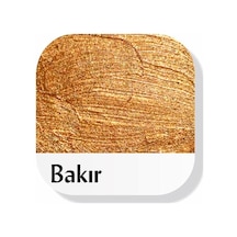 Multi-surface Hibrit Akrilik Boya, 120ml, Su Bazlı, Ahşap Cam Seramik Metal Kumaş Plastik İçin Metalik Bakır Bronz 0,15 L