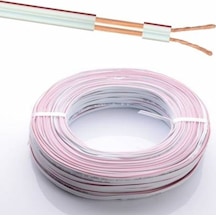 (100 Metre) 2x0.75 Kordon Kablo 100 Metre Elektrik Kablosu-100 N11.797