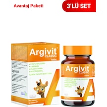 Classic Fosfotidilserin, L-arjinin, Multivitamin Ve Multimineral İçeren Tablet 3 Lü Paket 30 Tablet