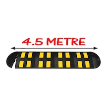 Kauçuk Kasis Yol Kasisi Hız Kesici Kasis Kauçuk Şaseli Kasis 4.5 Metre 50x50 Cm