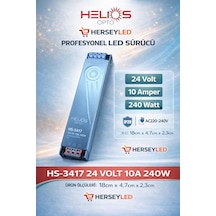 Helios Hs-3417 24v 10 Amper 240w Led Trafo