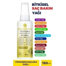 Biobiens Bitkisel Yağlı Saç Bakım Spreyi 150 Ml
