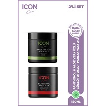Iconcare Panthenol Ve Aloe Vera Aqua Wax Maksimum Tutuş 2'li Set 150 Ml
