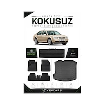 Volkswagen Bora 2001 Model Aracınıza Özel 4d Karbonlu Kauçuk Paspas Takımı Ve Bagaj Havuzu