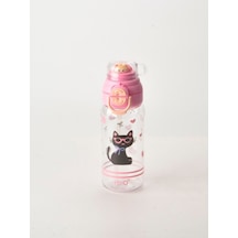 H2o Sevimli Desenli Polikarbon Matara 650 Ml Pembe