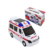 Oyuncak Ambulans Pilli Sesli Işıklı Ambulans 112  Acil