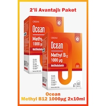 Ocean Methyl B12 Sprey 1000 Mg 10 Ml 2 Adet