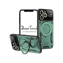 Pro Max Için İle Uyumlu Kılıf Kamera Korumalı Dikey Ve Yatay Standlı 360 Derece Dönebilen Stand Darbelere Karşı Diğer
