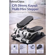 Mini Stepper - Sporcu Egzersiz Aleti - Kaymaz Pedallı Kondisyon Aleti - Adım Atma Yağ Yakma Aleti