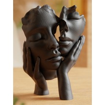 Ethereal Embrace Modern Soyut Heykel - Dekoratif Tasarım Biblo