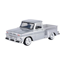 Motormax 1966 Gmc C100 Fenderside 1/24 Gümüş Model Araba