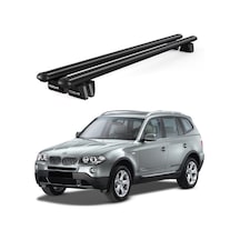 Pençe Bmw X3 E83 Ara Atkı 2004-2010 Uyumlu Siyah Ara Atkı Port Bagaj Tavan Barı