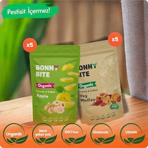 Organik Çıtır Elma & Çıtır Sebze Kapya Biber, Cherry Domates, Soğan 10'lu Paketi Diğer
