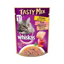 Whiskas Tastymix Kuzu & Tavuk & Havuçlu Yetişkin Kedi Maması 28 x 85 G